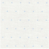 28 ct. White w/Light Blue mini dots Cashel (Petit Point)